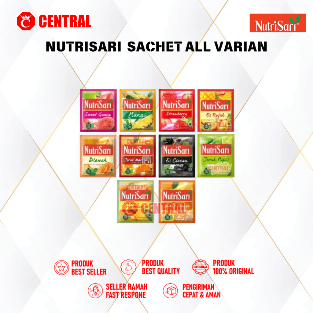 

NUTRISARI 5 SACHET ALL VARIAN RASA