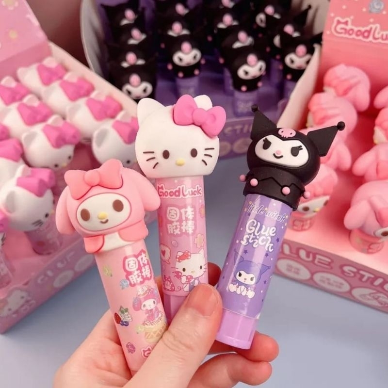

DC Lem stick Kuromi Hello Kitty My Melody head 8 gr