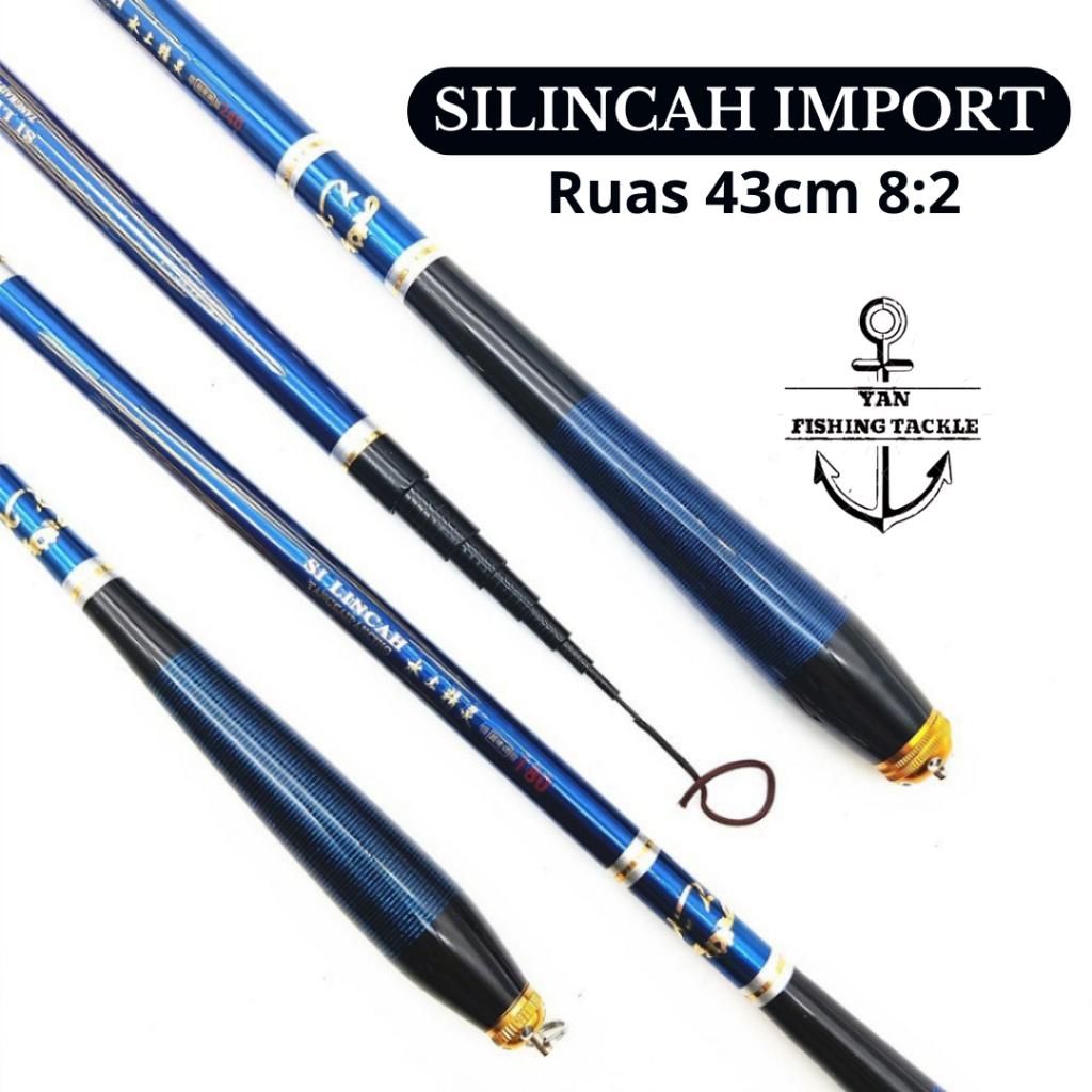 TEGEK SILINCAH IMPORT Ruas 43cm Action Medium Soft Joran Tegek
