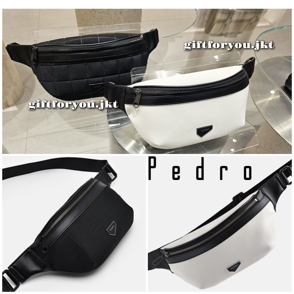 Pedro Taper Sling Pouch Original Man Bag Tas Selempang Pria Cowok Laki Laki Casual Sporty Tas Pingga