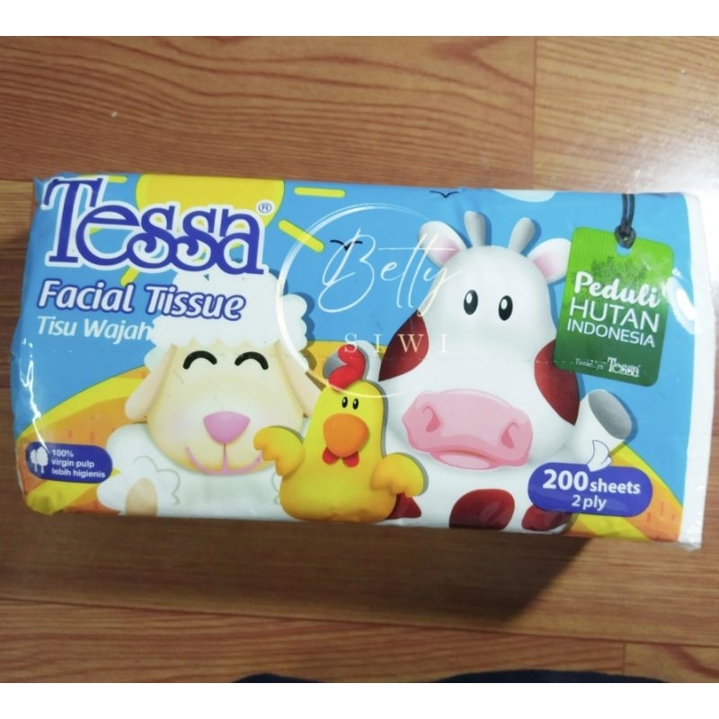 TESSA Facial Tissue Tisu Wajah 200 sheets 2ply