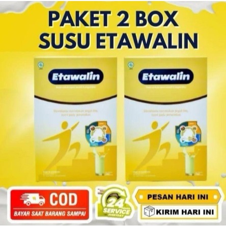 

2 BOX ETAWALIN - Susu Kambing Etawa Bantu Atasi Masalah Nyeri Sendi Pegal Linu Nyeri Tulang Rematik Kesemutan Radang Sendi