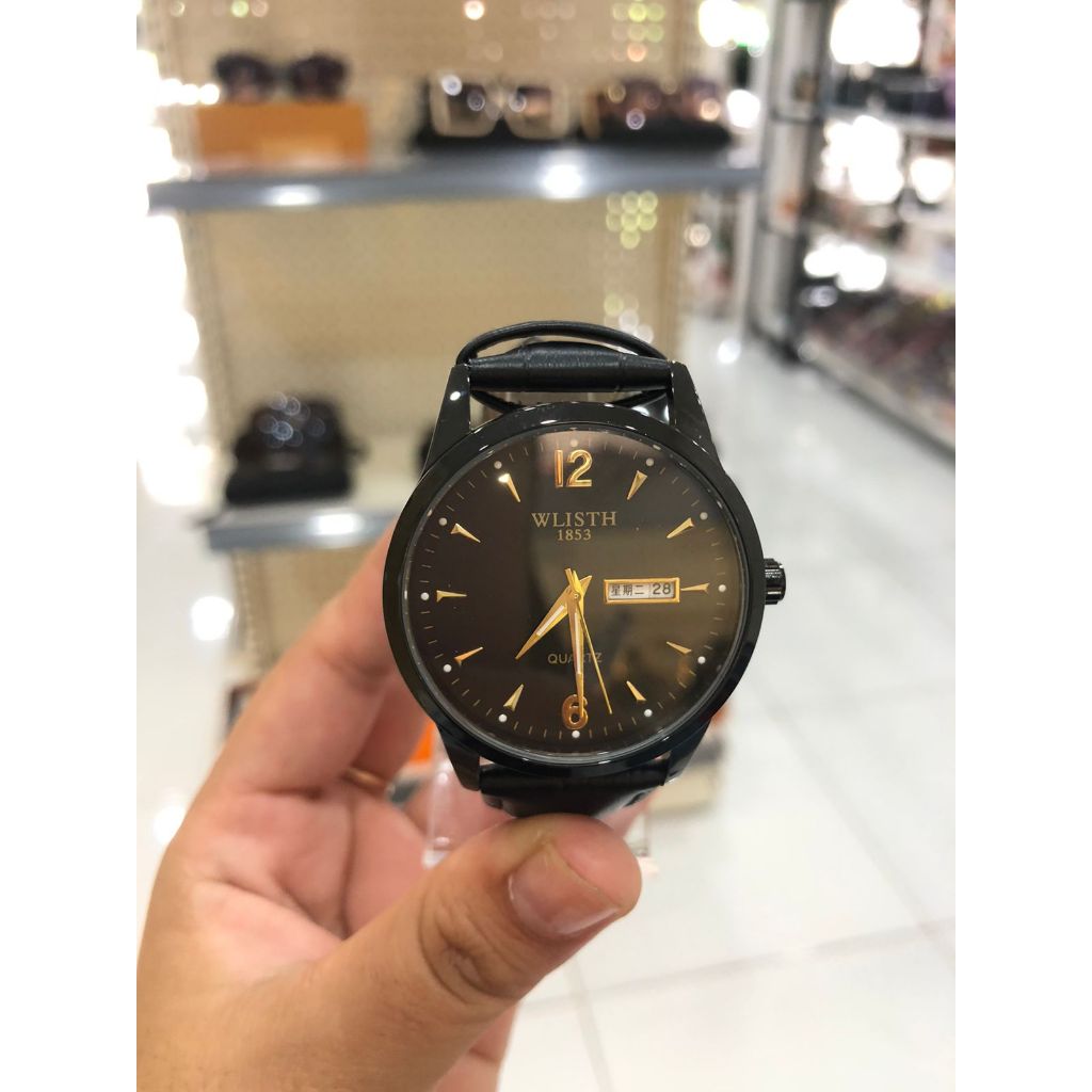 Jam Tangan WLISTH Ori Kulit/jam tangan kulit