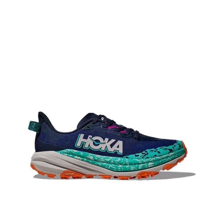Hoka Speedgoat 6 Women's Trail Running Shoes - Varsity Navy / Meteot