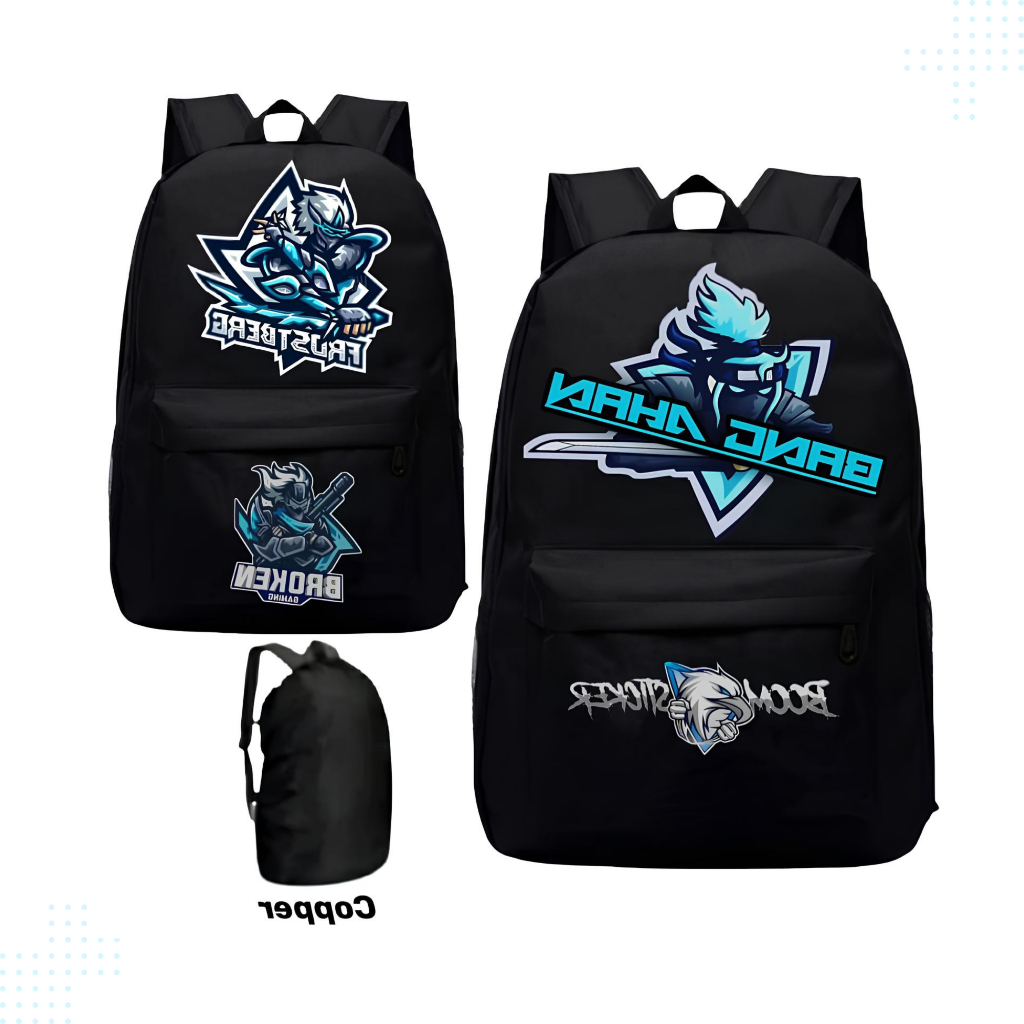 EVOS RANSEL SQUAD ANAK SEKOLAH TAS REMAJA TERBARU FF