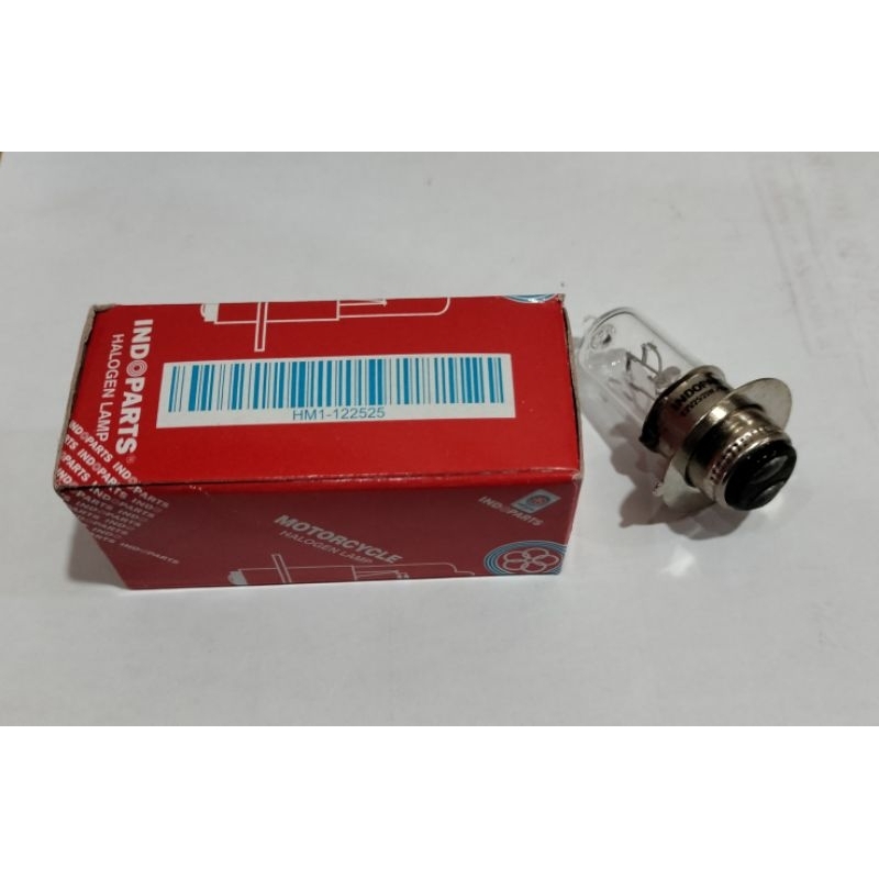LAMPU DEPAN / HOLOGEN BULB / HEAD LAMP / HM1-122525 / VARIO 110 , TECNO 125 FI , JUPITER Z , SMASH, 