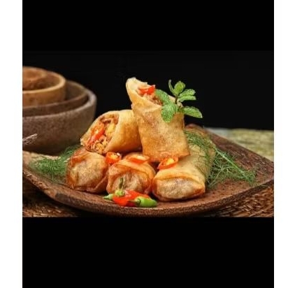 

LASA mba nopi (lumpia ayam suwir pedas mba nopi)