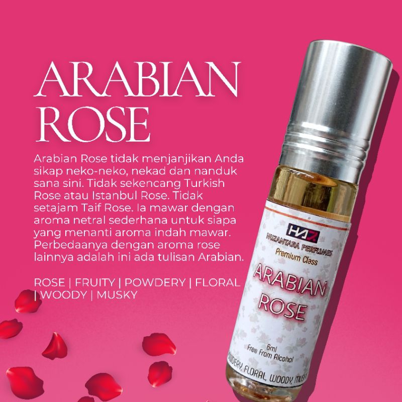 parfum HAJ Arabian Rose 6ml