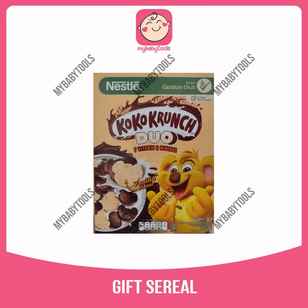 

Nestle KOKO KRUNCH Duo Sarapan Sereal Coklat 300g