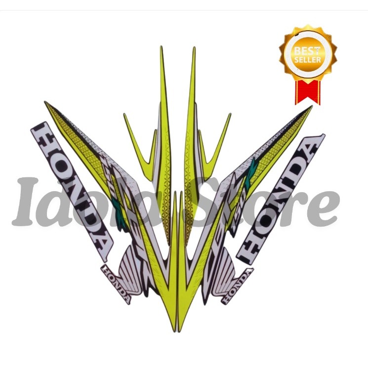 Stiker Striping Honda CB 150R 2017 Kuning List Stiker Standar CB 150R 2017 Terbaik