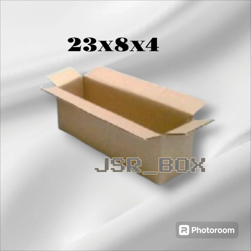 

kardus box packing 23x8x4