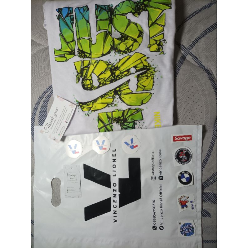 Kaos Nike Just Do It Dewasa Pria Wanita Dengan Bahan Cotton Combed 30s