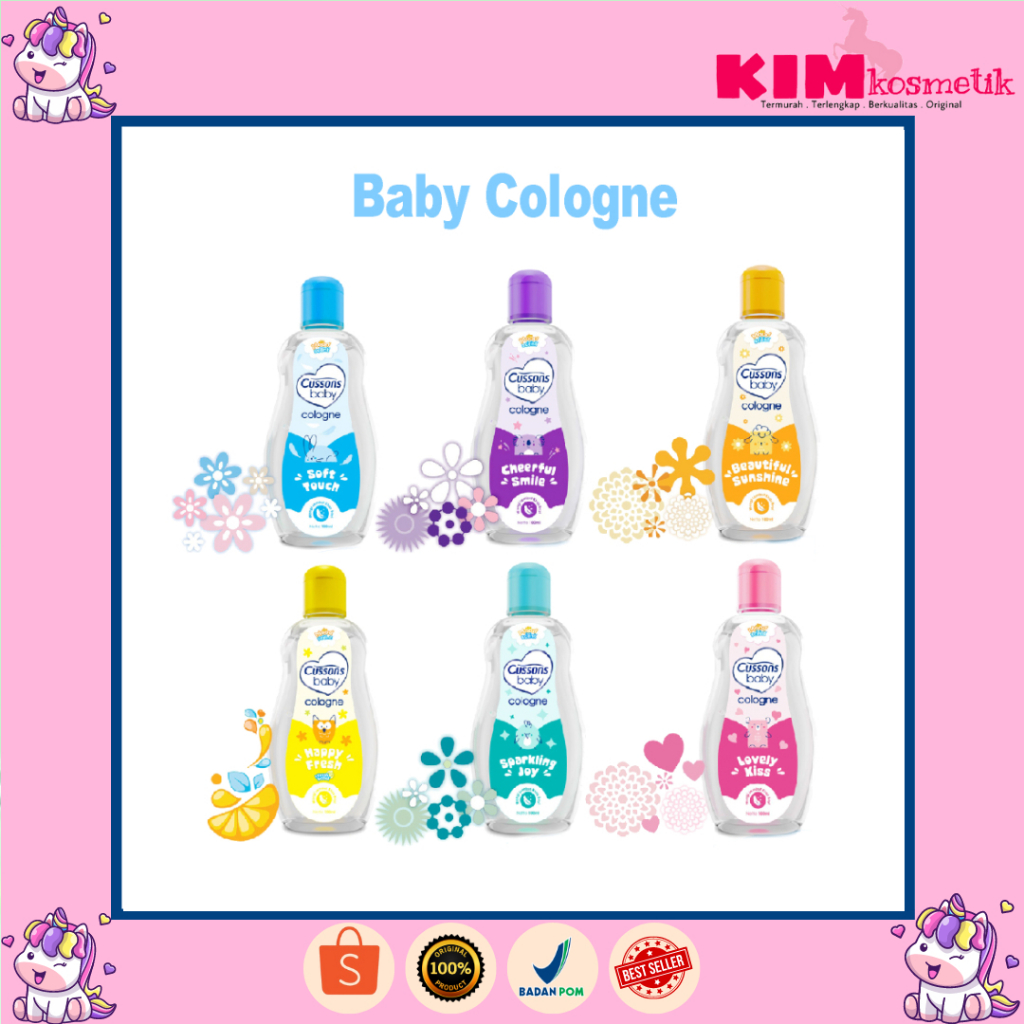Cussons Baby Cologne 100ml / Cologne Bayi Cussons Baby
