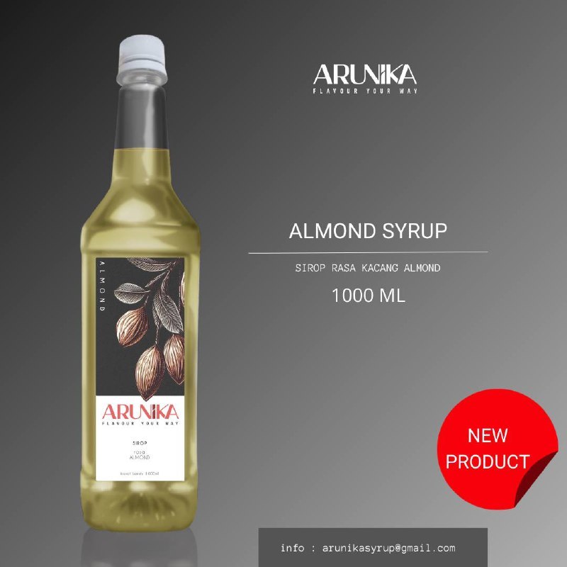 

Almond Arunika Syrup 1000ml