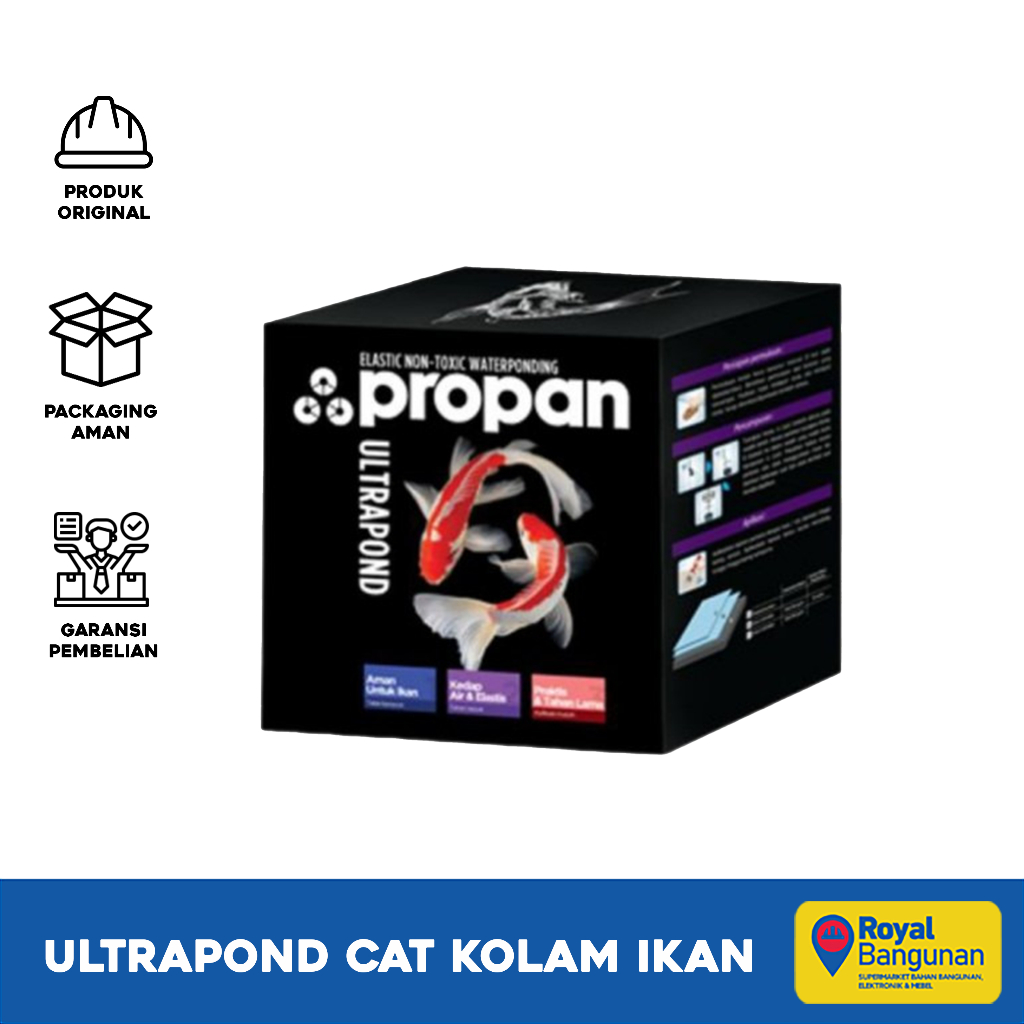 PROPAN ULTRAPOND CAT KOLAM IKAN 2.5KG