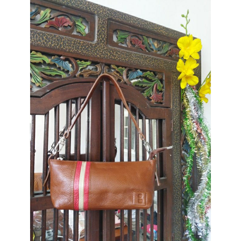 Tas Ketek mini kulit asli ala Bally***