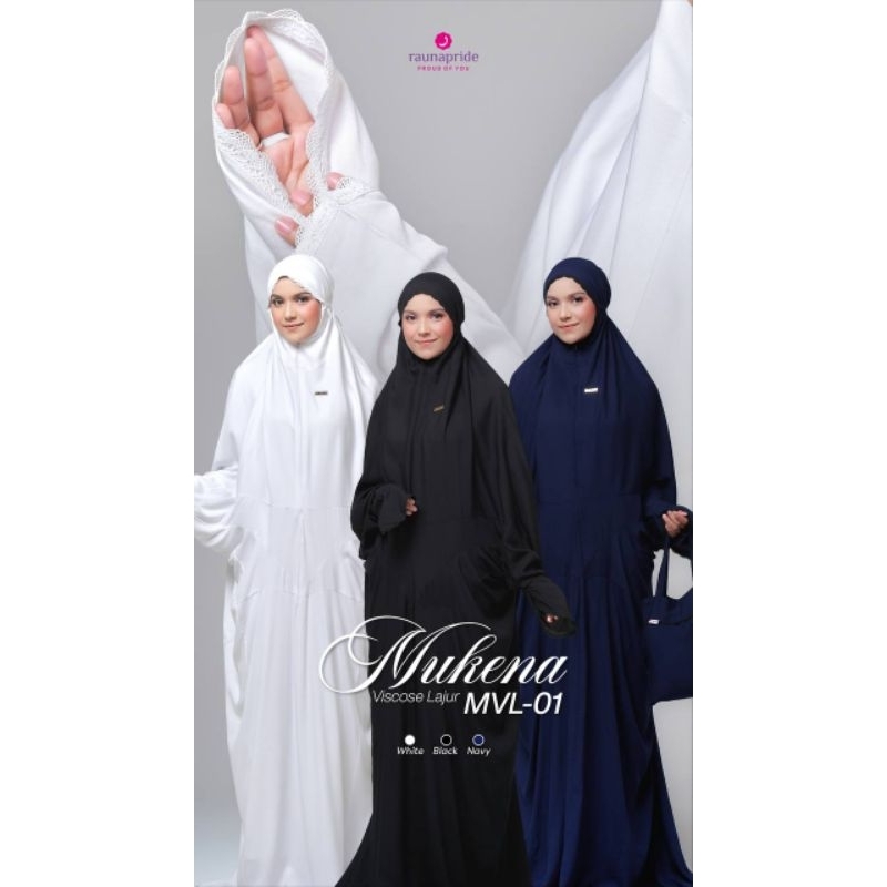 Mukena Terusan Terbaru by RAUNAPRIDE MVL 01
