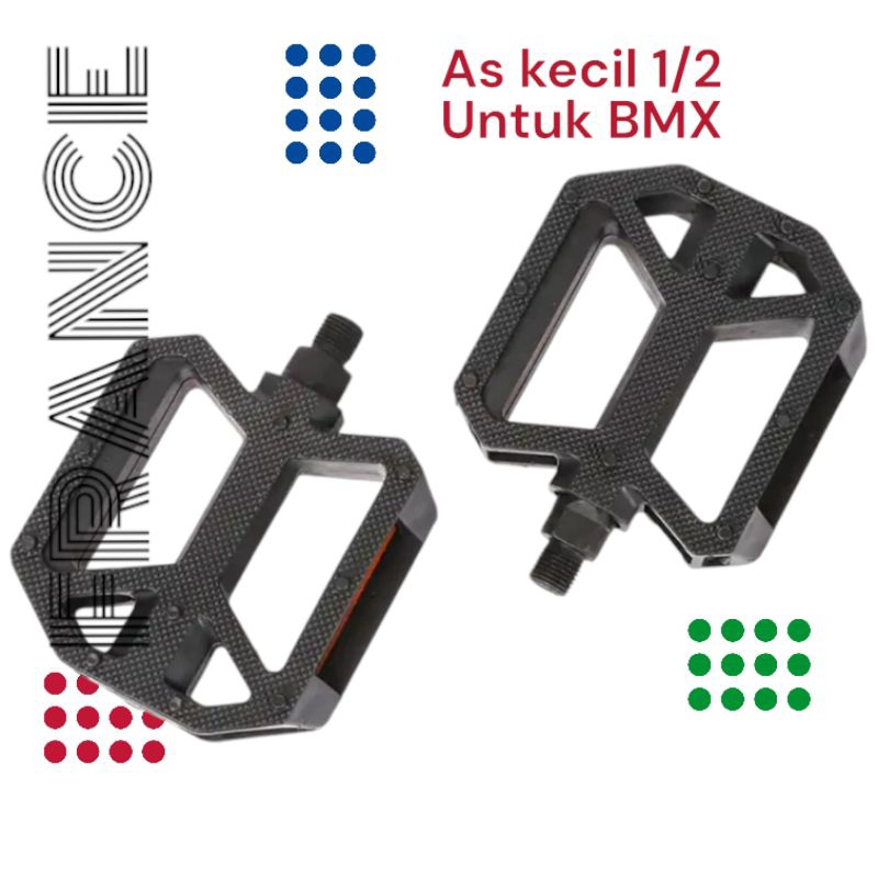 PEDAL SEPEDA BMX 20" pvc