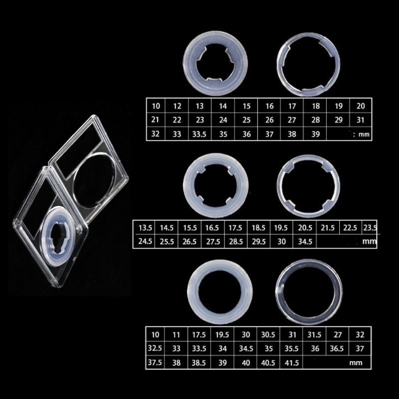 Ring pelindung koin PCGS / NGC slab PCCB bantalan kapsul coin