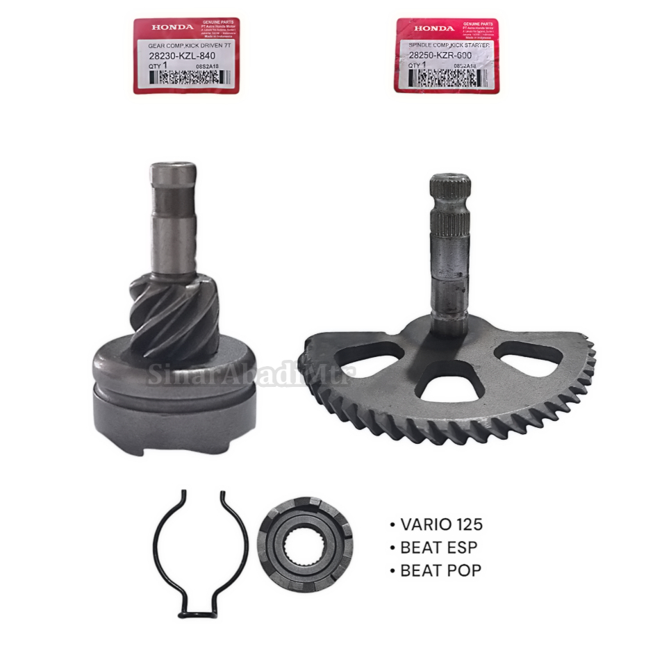 Paket Gigi Pinion + As Selah Beat Pop Fi Stater Halus 2014-2016