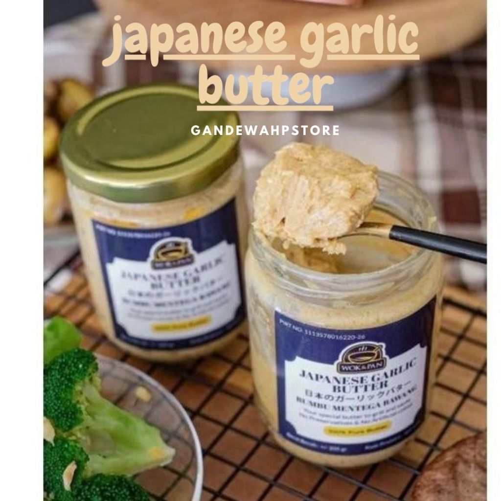 

Japanese Garlic Butter Premium Termurah (memasak,menumis dan memanggang)