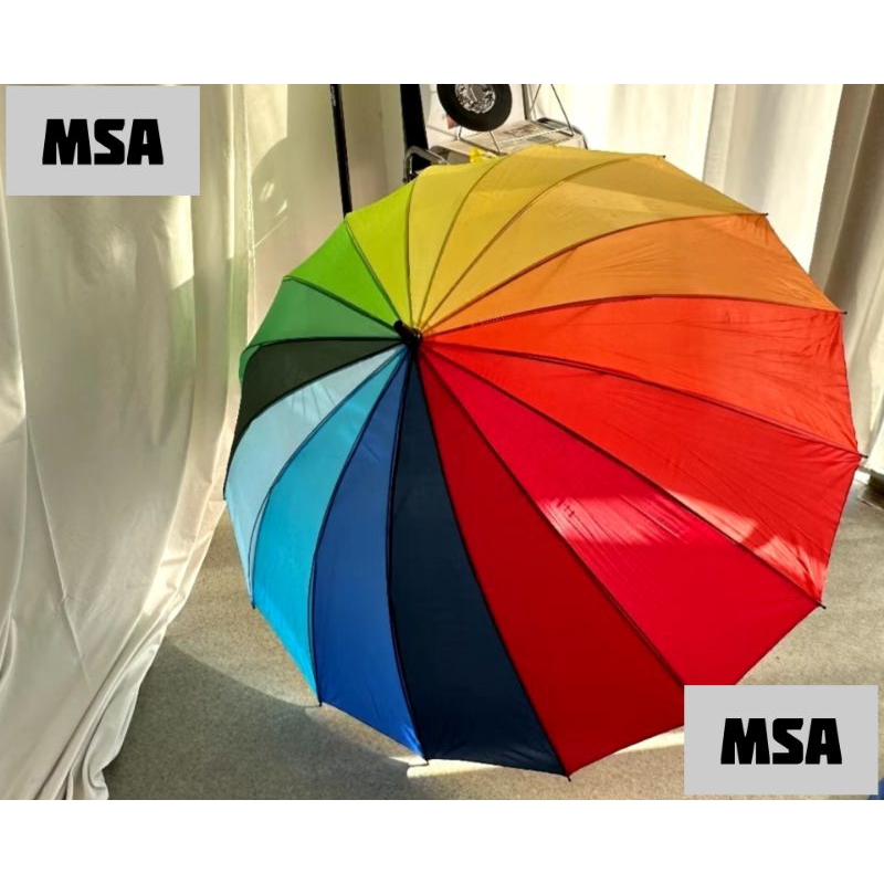 PAYUNG JUMBO PELANGI 27" | PAYUNG GOLF JUMBO PELANGI