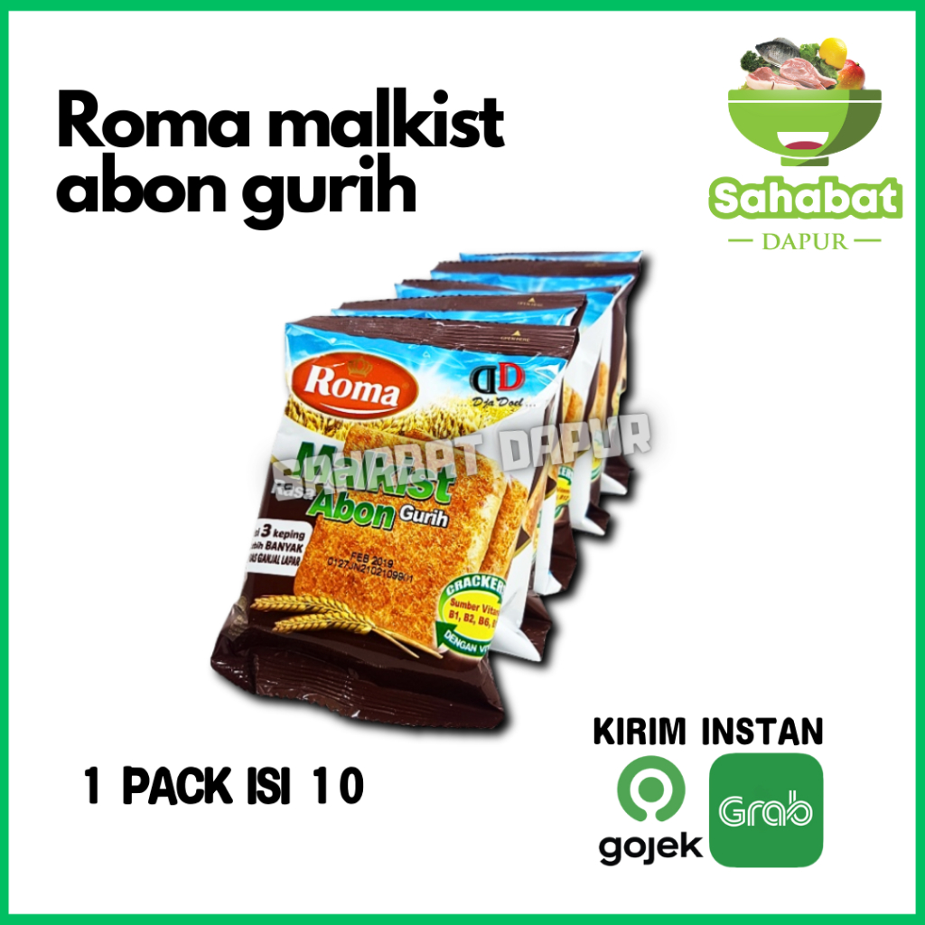 

Roma Malkist Abon - 1pack/10pcs - SAHABATdapur