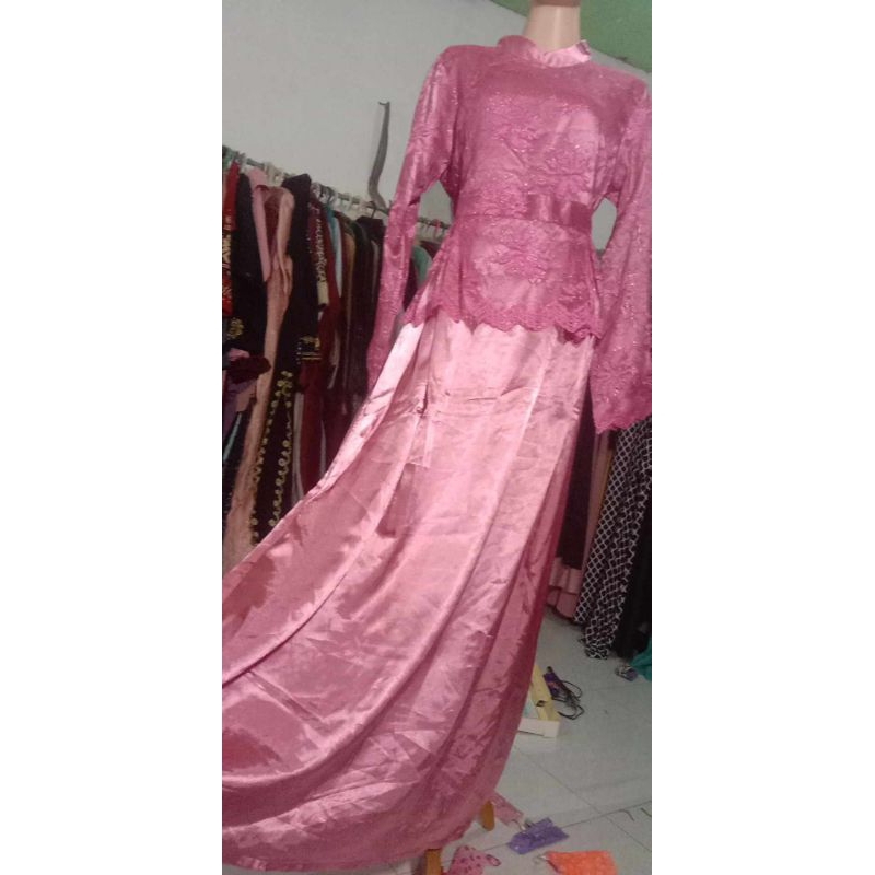 gamis satin ld kecil pl