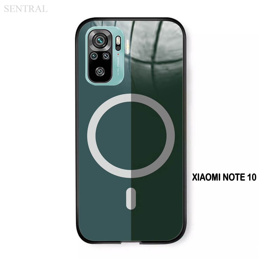 Softcase Kaca XIAOMI REDMI NOTE 10  - Case Handphone XIAOMI REDMI NOTE 10 [T27]