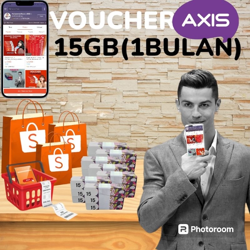 ☆VOUCHER AXIS  15GB(30HARI)☆