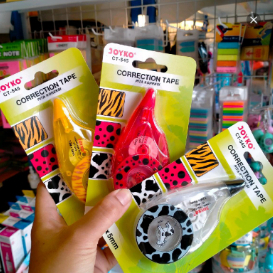 

Tip Ex Kertas Motif hewan Correction tape ct-545 joyko Murah