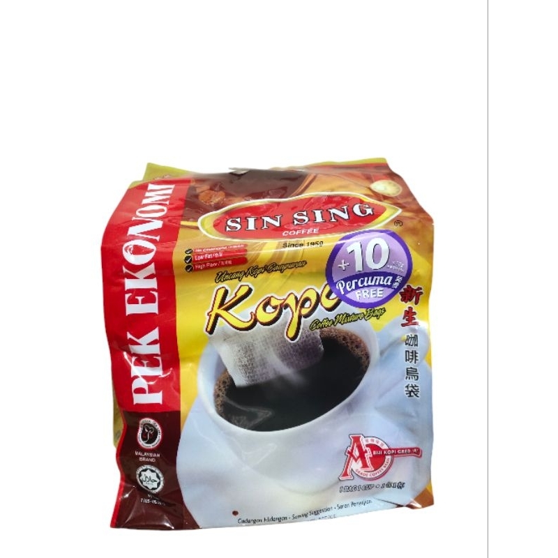 

Kopi O Sin Sing Coffee +10s x 10g