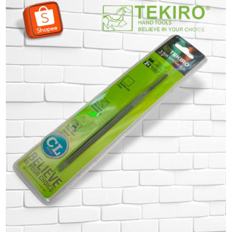 KIKIR GERGAJI SEGITIGA KECIL 4" kikir besi segi tiga 4in