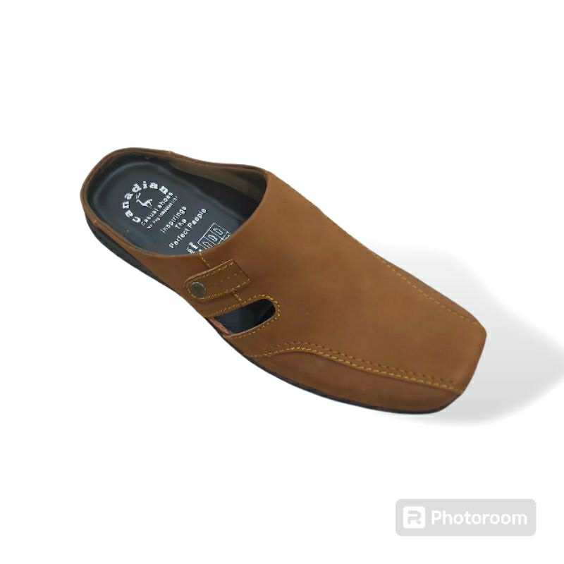 Sepatu sendal  kulit Pria /Sepatu Kulit As