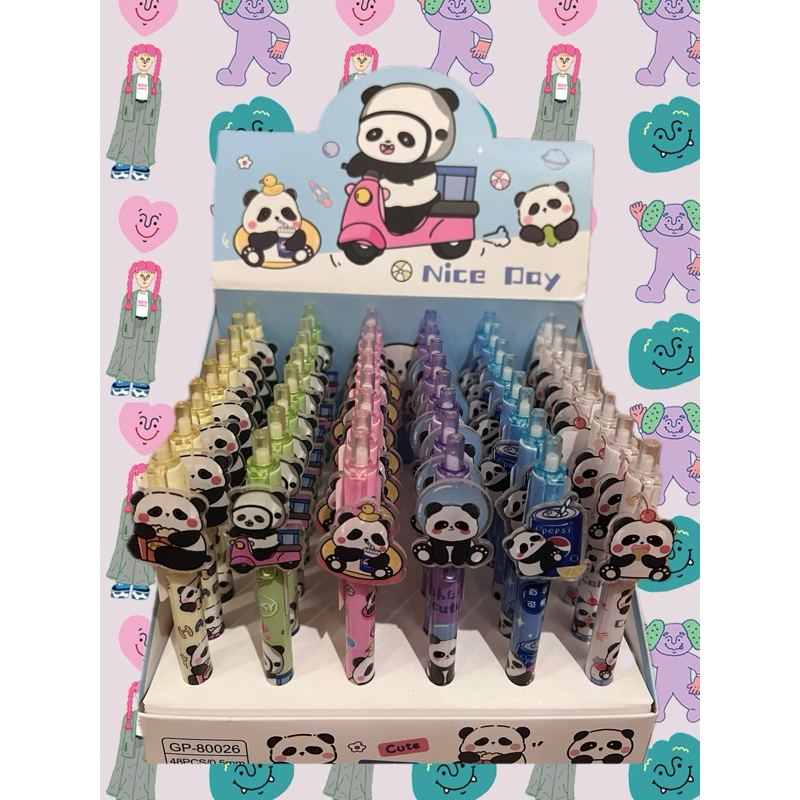 

Pulpen Cetek Akrilik Pena 0.5MM Motif Panda