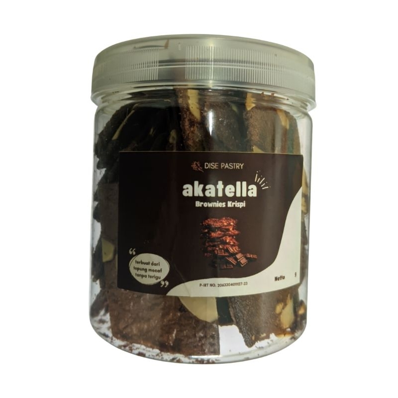 

Akatella Brownies Crispy Mocaf 80 gr