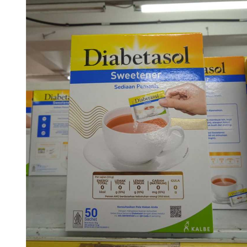 

DIABETASOL SWEETENER 50 sachet