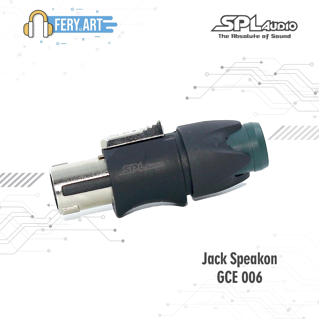 Jek Spikon Jack Speakon Konektor Speaker  SPL Audio GCE 006 Original