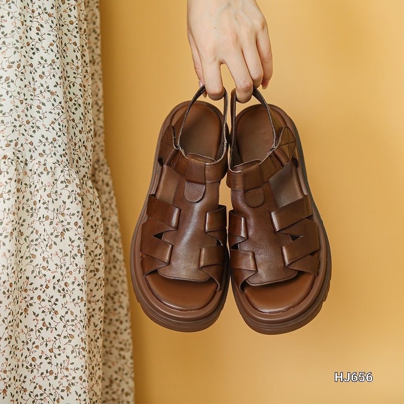 AMIINA SANDAL RETRO ROMAN STYLE KOREA HJ656