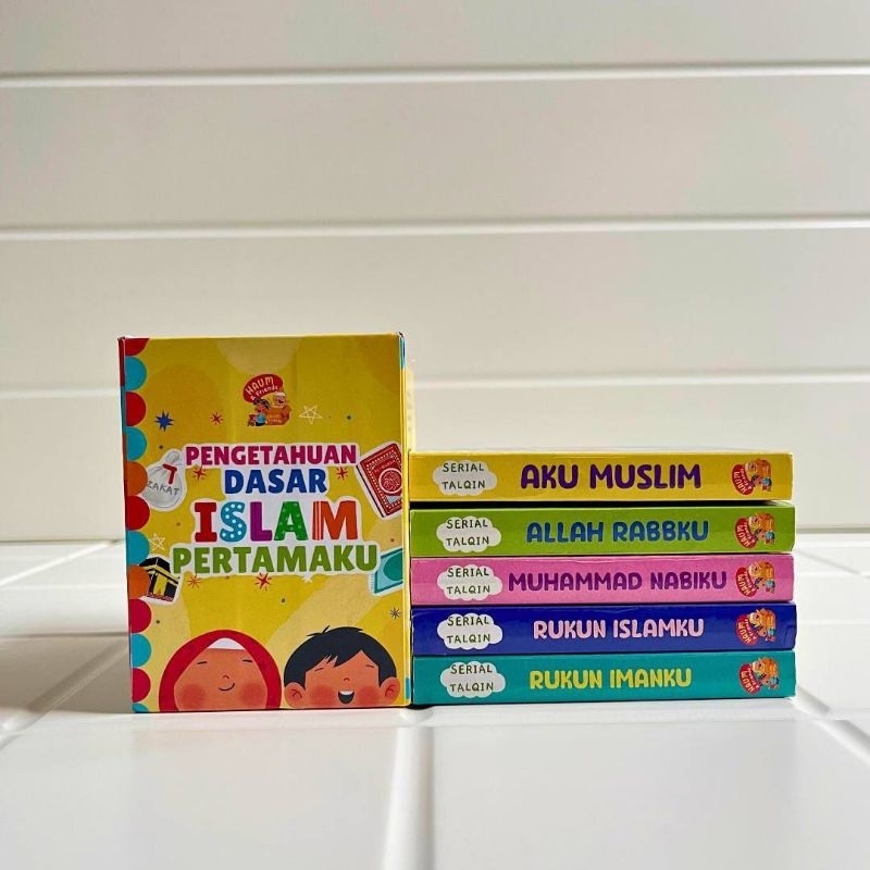 Board Book Serial Talqin Pengetahuan Dasar Islam Pertamaku HAUM and Friends