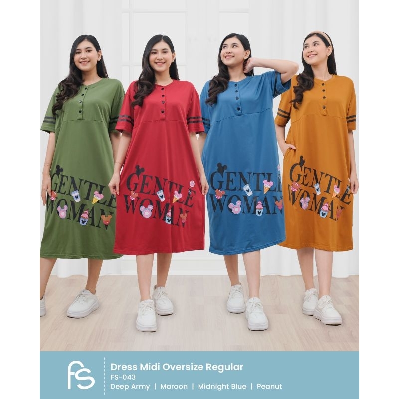 [FOREVER SWEET] DASTER JUMBO KAOS PREMIUM MOTIF GENTLE WOMAN /DASTER KAOS BUSUI PREMIUM / DASTER KEK