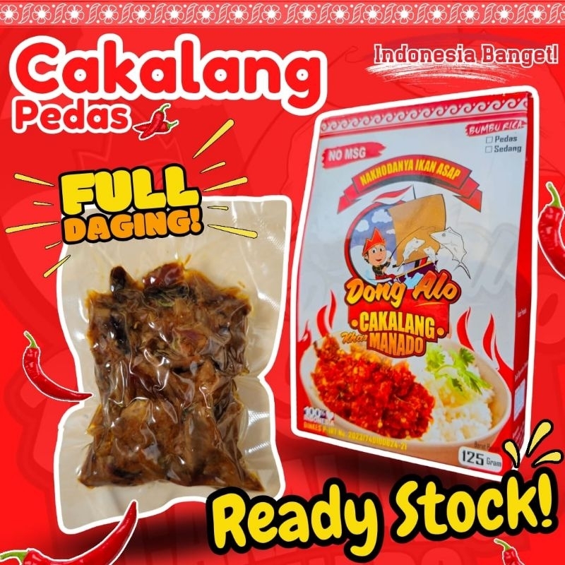 

Dong Alo - Sambal Cakalang Suwir Rica Extra Pedas Best Seller!!!