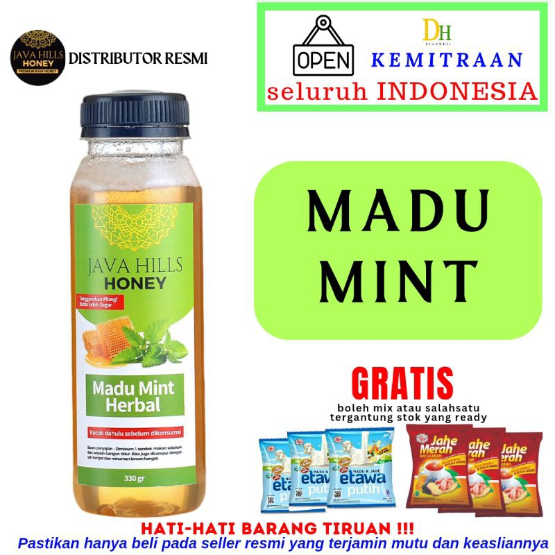

Madu Mint Herbal by Java Hills Honey (JHH)