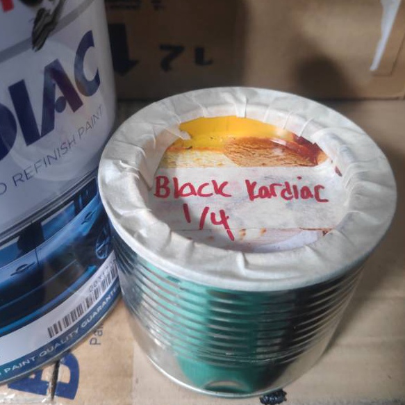 

MURAH Kardiac black cat hitam gloss 14