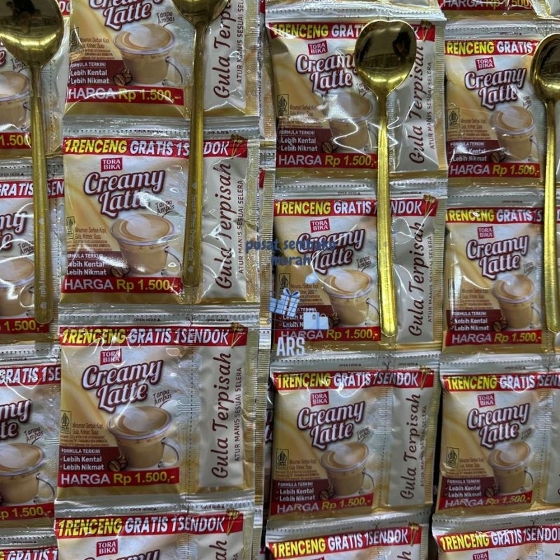 

KOPI TORA BIKA CREAMY LATTE ISI 10