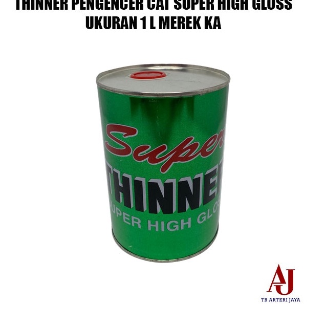 

KUALITAS TERJAMIN Thinner Super High Gloss Pengencer Cat Merek KA Tiner Promo Super Murah Minyak Cat