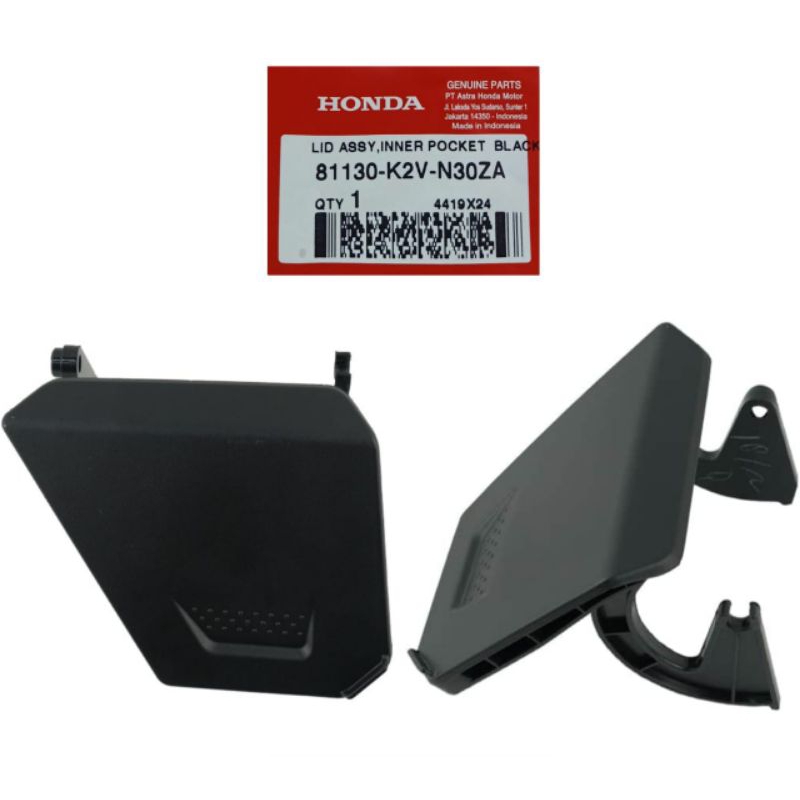 Cover Kantong Bawah Hitam Honda Vario125 K2V 81130K2VN30ZA