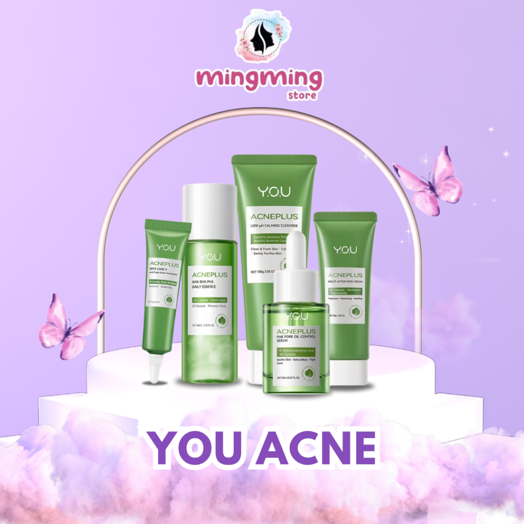 YOU ACNE PLUS SERIES TRIPLE ACTION SPOT CARE SKINCARE KULIT BERJERAWAT