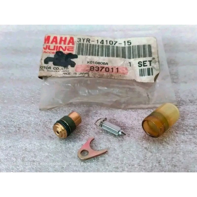 Yamaha F1-ZR V110 F1-ZR V110E F1-Z V110 Carburator Needle Valve 1Set 3YR 14107 15 NOS
