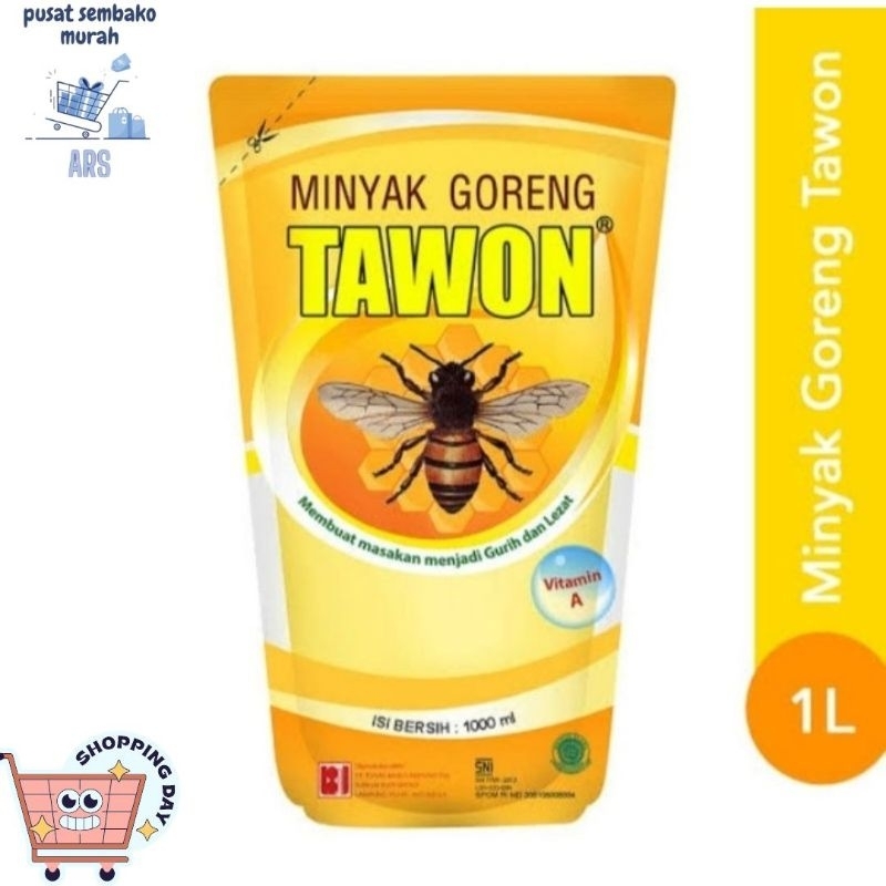 

MINYAK GORENG 1LITER MERK TAWON